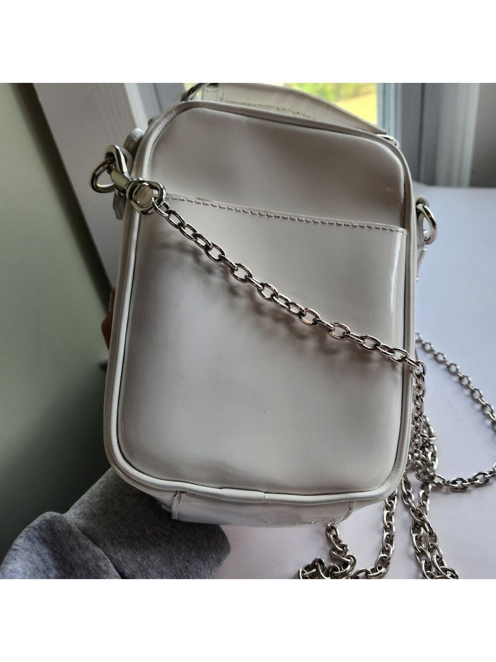 Junya Watanabe white patent leather bag BNWOT - Picture 10 of 14